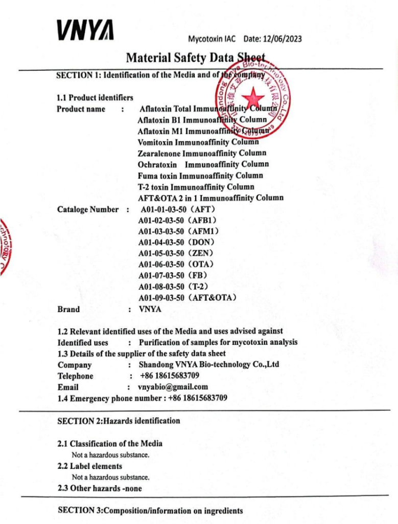 MSDS